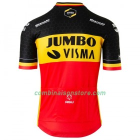 Maillot 2020 Team Jumbo-Visma Championnats de Belgique N001